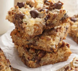 Barras de Biscoito Mágico