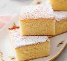 Bolo de Leite Quente