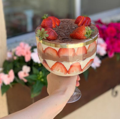 Bombom Aberto De Morango