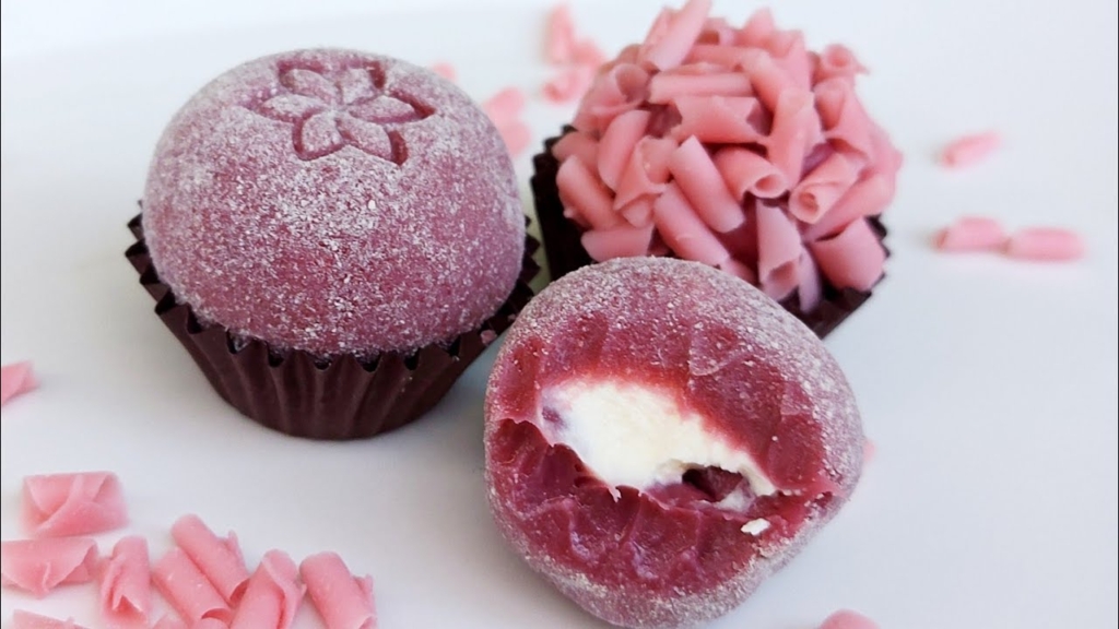 brigadeiro de frutas vermelhas