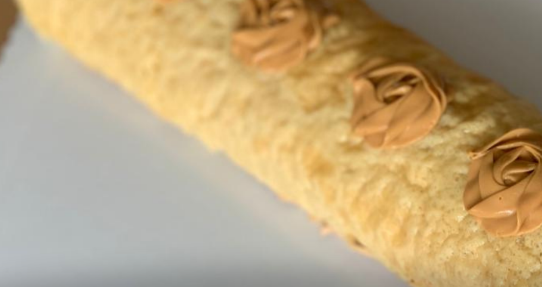 rocambole de doce de leite