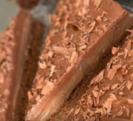 Torta de Brownie de Brigadeiro