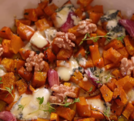 Abóbora Com Gorgonzola