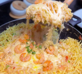 Arroz Cremoso de Camarão