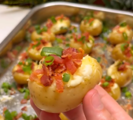 Batata Bolinha Recheada