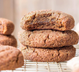 Biscoito de Canela Mel e Gengibre Sem Glúten
