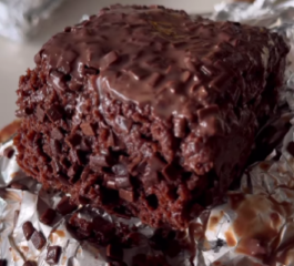 Bolo Gelado de Chocolate