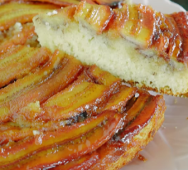 Bolo de Banana Caramelada