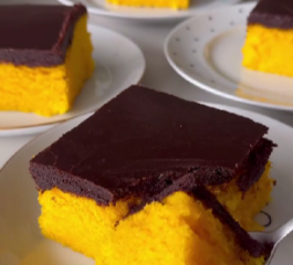 Bolo De Cenoura Com Cobertura Crocante