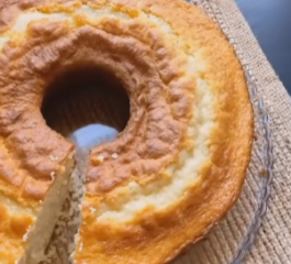 Bolo de Iogurte com Mel Sem Glúten