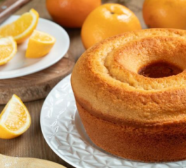Bolo de Laranja Fofinho Sem Açúcar