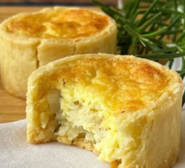Mini Quiche de Palmito
