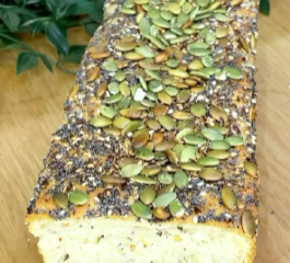 PÃO DE SEMENTES SEM GLÚTEN E SEM LACTOSE