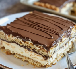 Pavê de Chocolate com Creme