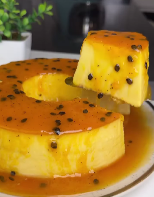 IMG: Pudim de Maracujá