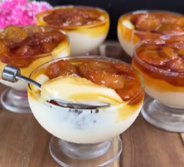 Sobremesa De Banana Fácil