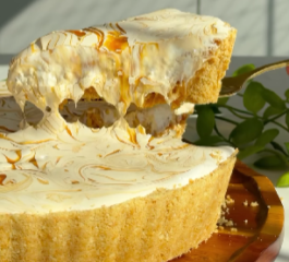 Torta Cocada de Doce de Leite