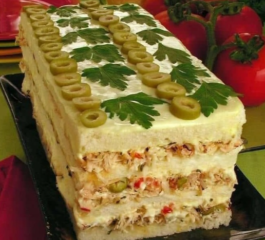 Torta Fria de Frango