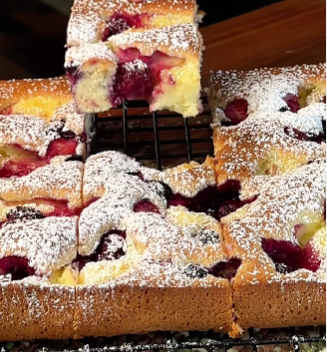 IMG: Vanille Beeren Kuchen