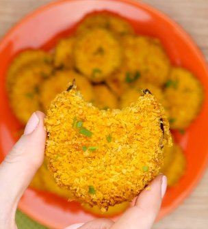 IMG: Berinjela Empanada na Air Fryer