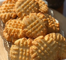 Biscoito de Laranja Amanteigado Sem Glúten