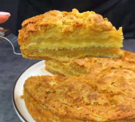 Bolo Três Copos de Maçã