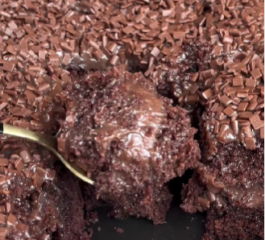 Bolo de Brigadeiro Gelado