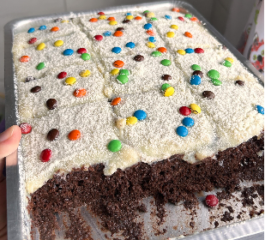 Bolo de Chocolate com Ninho