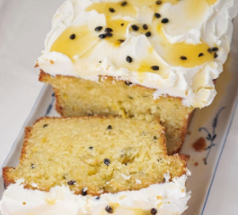 Bolo de Maracujá sem Glúten