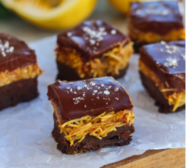Brownie com Cocada de Maracujá