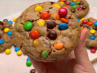Ler matéria: Cookies de Nutella e M&M