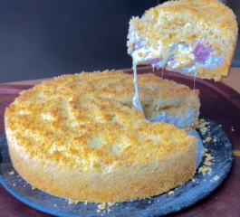 Cuca Fácil De Salame Com Queijo