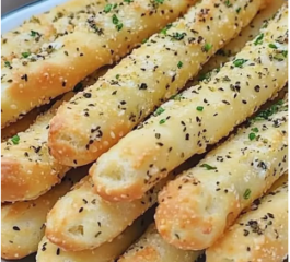 Grissines de Orégano e Queijo