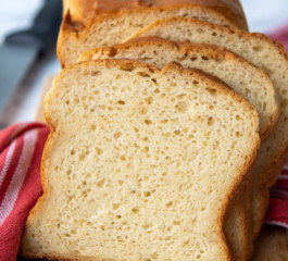 Pão de Forma Sem Glúten e Sem Lactose Saudável