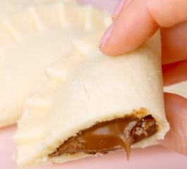 Pastel de Leite Ninho com Nutella