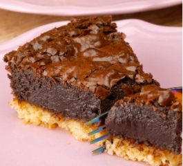 Torta Brownie com Cocada