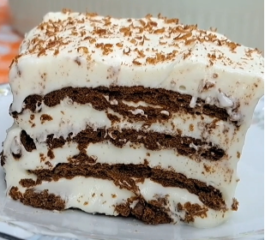Torta de Bolacha Super Cremosa