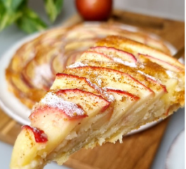 Torta de Maçã das 4 colheres