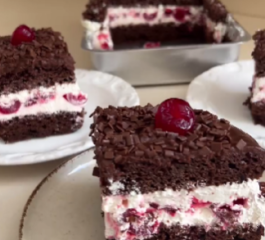 Bolo Gelado Floresta Negra