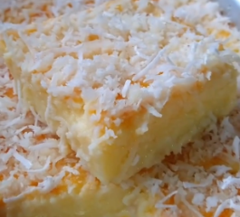 Bolo Nuvem de Coco Sem Farinha
