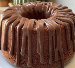 Bolo de Cacau com Aveia sem Lactose