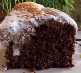 Bolo de Canela e Aveia na Airfryer