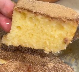 Bolo de Fubá Molhadinho