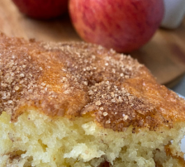 Bolo de Iogurte e Maçã