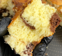 Bolo de Laranja Mesclado