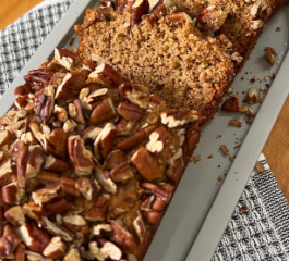 Bolo de Maçã Sem Açúcar e SEM BANANA