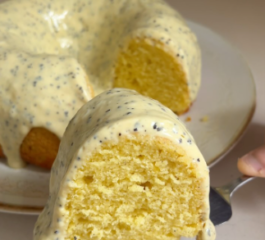 Bolo de Maracujá Fofinho