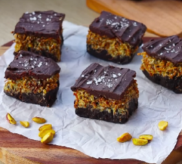 Brownie Inspirado na Barra de Chocolate de Dubai