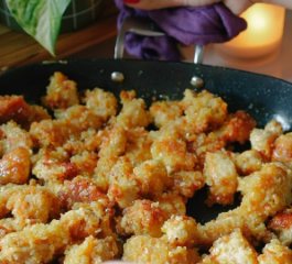 Frango Crocante com Laranja