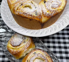 Rosca de Creme de Coco